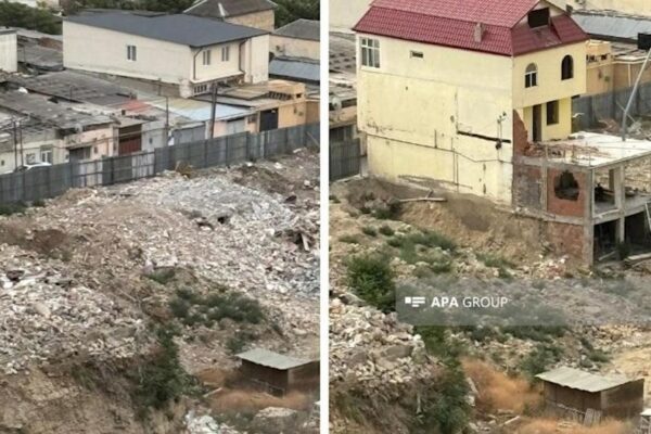 Alatavadakı qalmaqallı mülk söküldü – Razılığa gəldilər