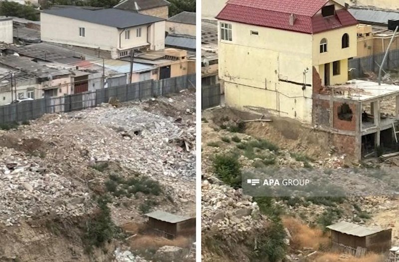 Alatavadakı qalmaqallı mülk söküldü – Razılığa gəldilər