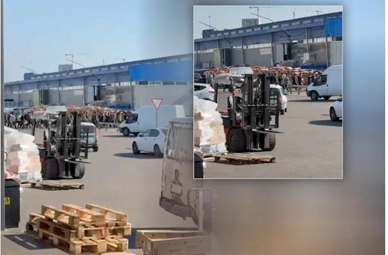 Moskvada azərbaycanlıların kütləvi şəkildə saxlanıldığı bildirlir – Video