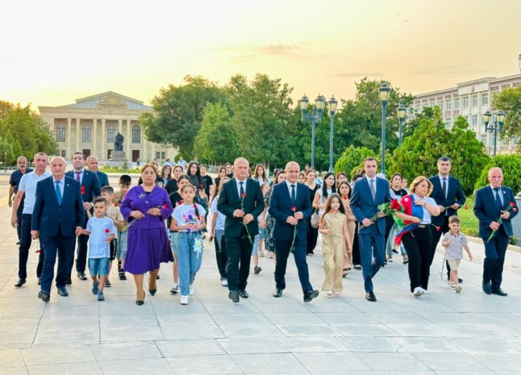 Naxçıvanda yaşayan 63 şəhid övladının Şuşaya səfəri başlayıb